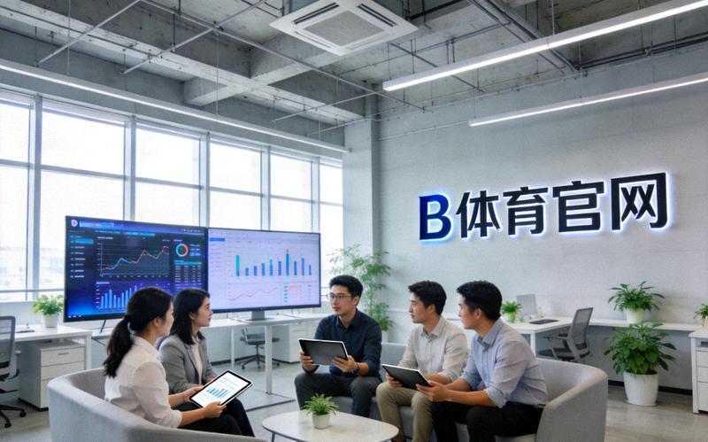 B体育官网团队成员在现代化办公室协作讨论的场景 - 体现开放与创新的团队氛围