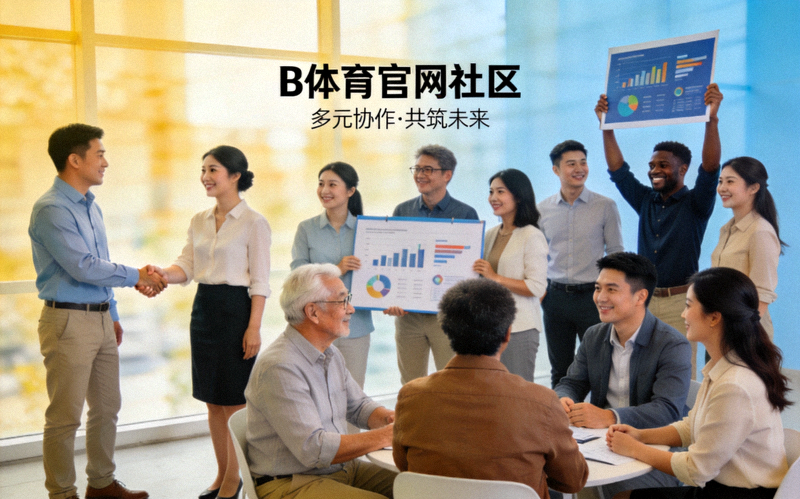B体育官网社区与团队合影 - 展示多元化的团队成员与协作精神